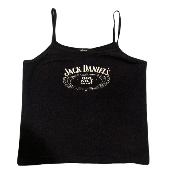 Jack Daniels Tops Vintage Jack Daniels Bedazzled Tank Top Poshmark